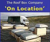 The Roof Box Company on location at Danny Bridge car park, near Sedbergh